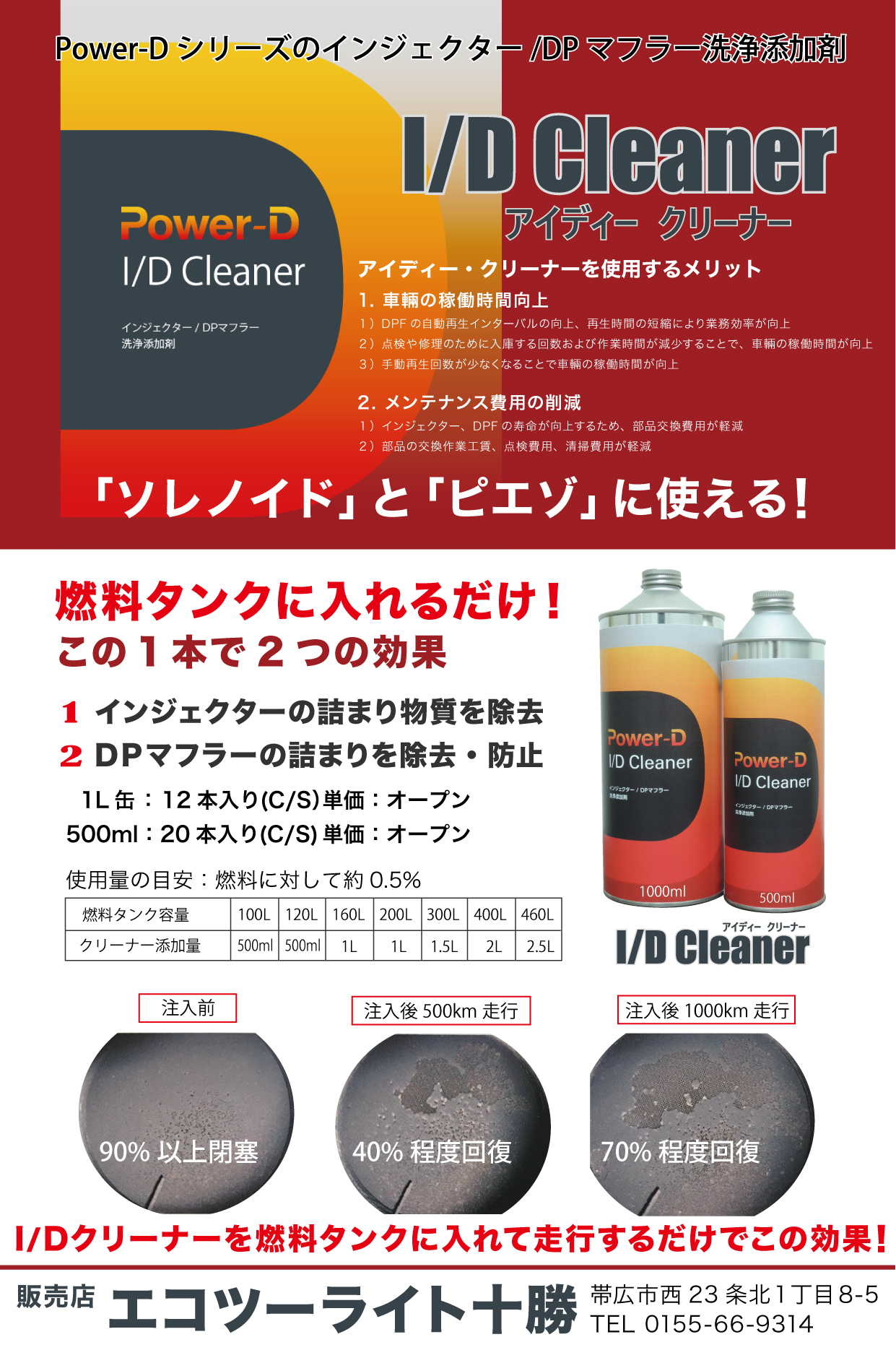 Idクリーナー Dpマフラー洗浄添加剤 Takemichi